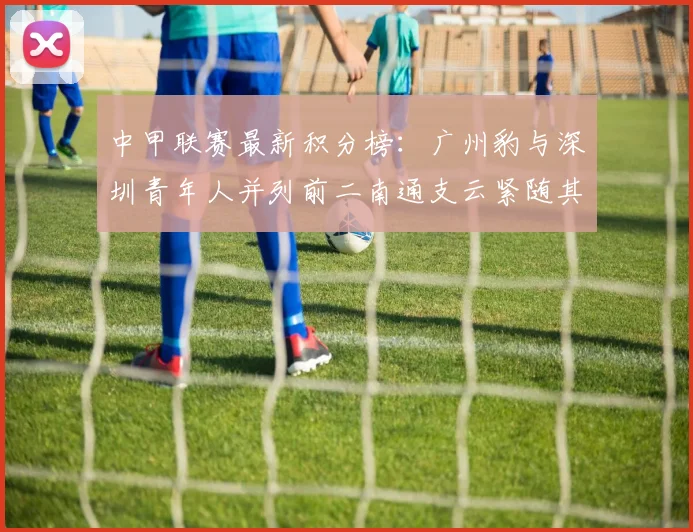 中甲联赛最新积分榜：广州豹与深圳青年人并列前二南通支云紧随其后